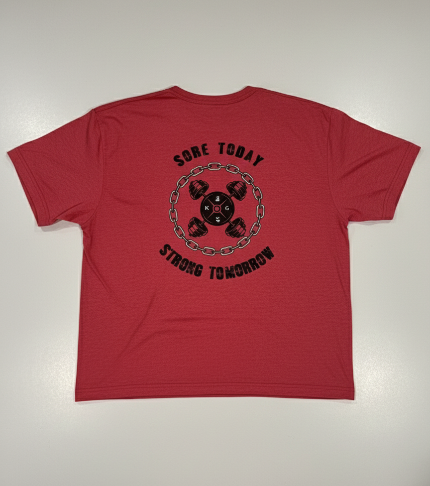Sore today Strong Tomorrow Men's Gym T-Shirt