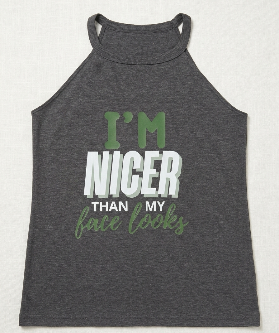 Nicer Than I look - Women's Gym Tank Top