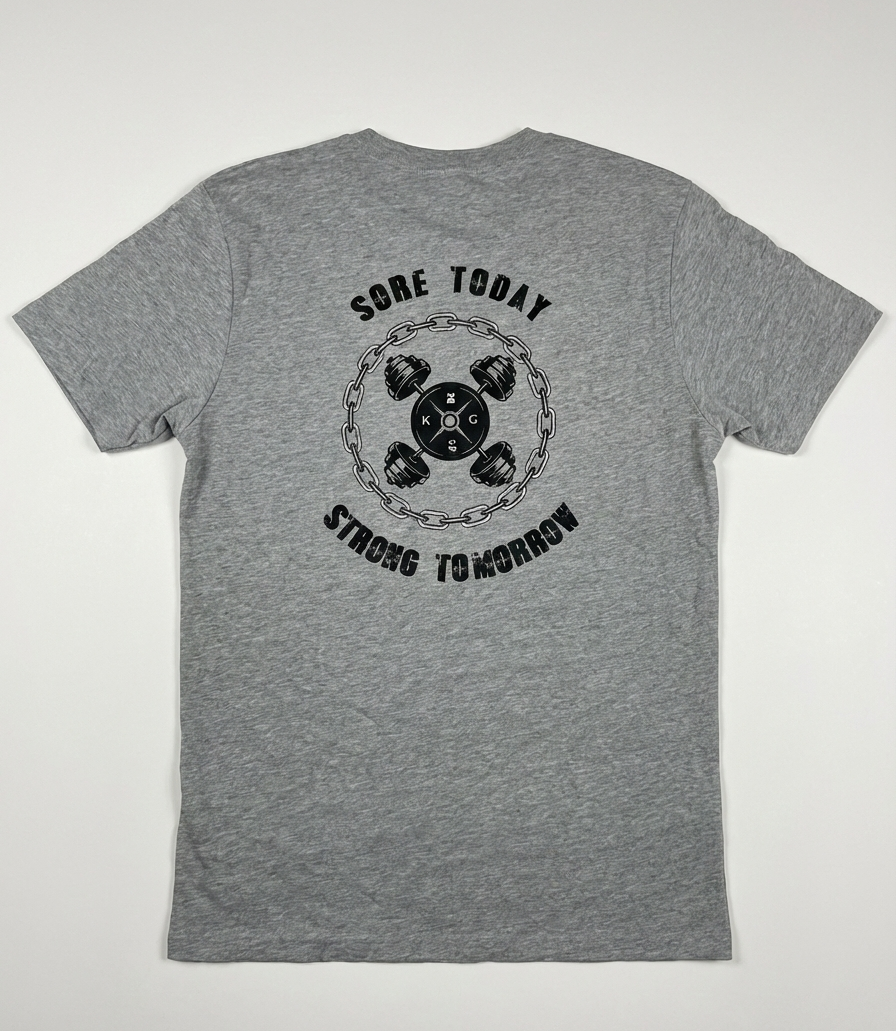 Sore today Strong Tomorrow Men's Gym T-Shirt