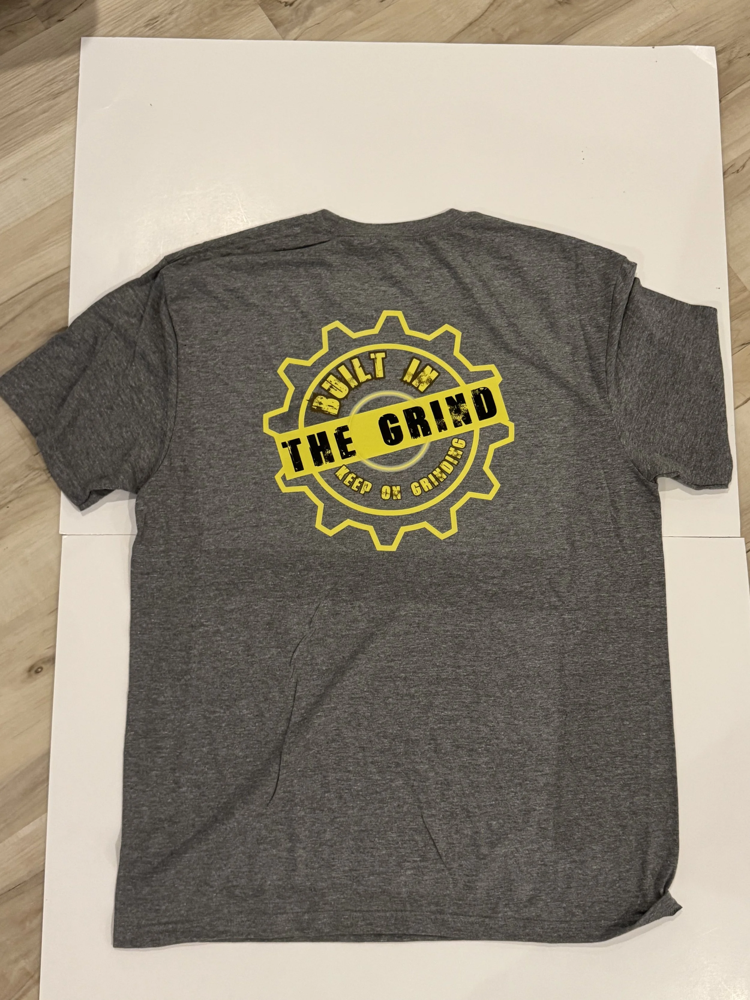 Built In The Grind  Men's Gym T-shirt