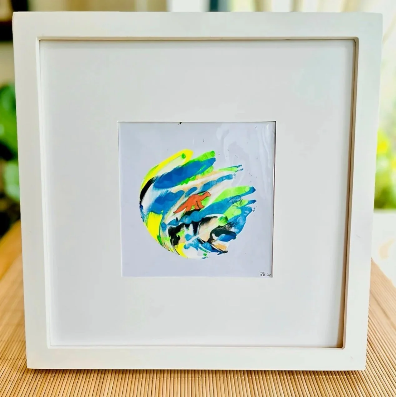 Dino Doodle: Surfing in a World of Imagination

Dino doodle — a tiny explorer gliding through a world of imagination, riding a surf of clouds and waves in its own pocket of creativity. Discovering new realities where imagination is key.

This piece i