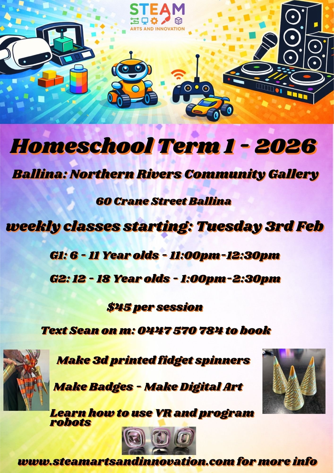 Homeschool Term 1 2026 Ballina