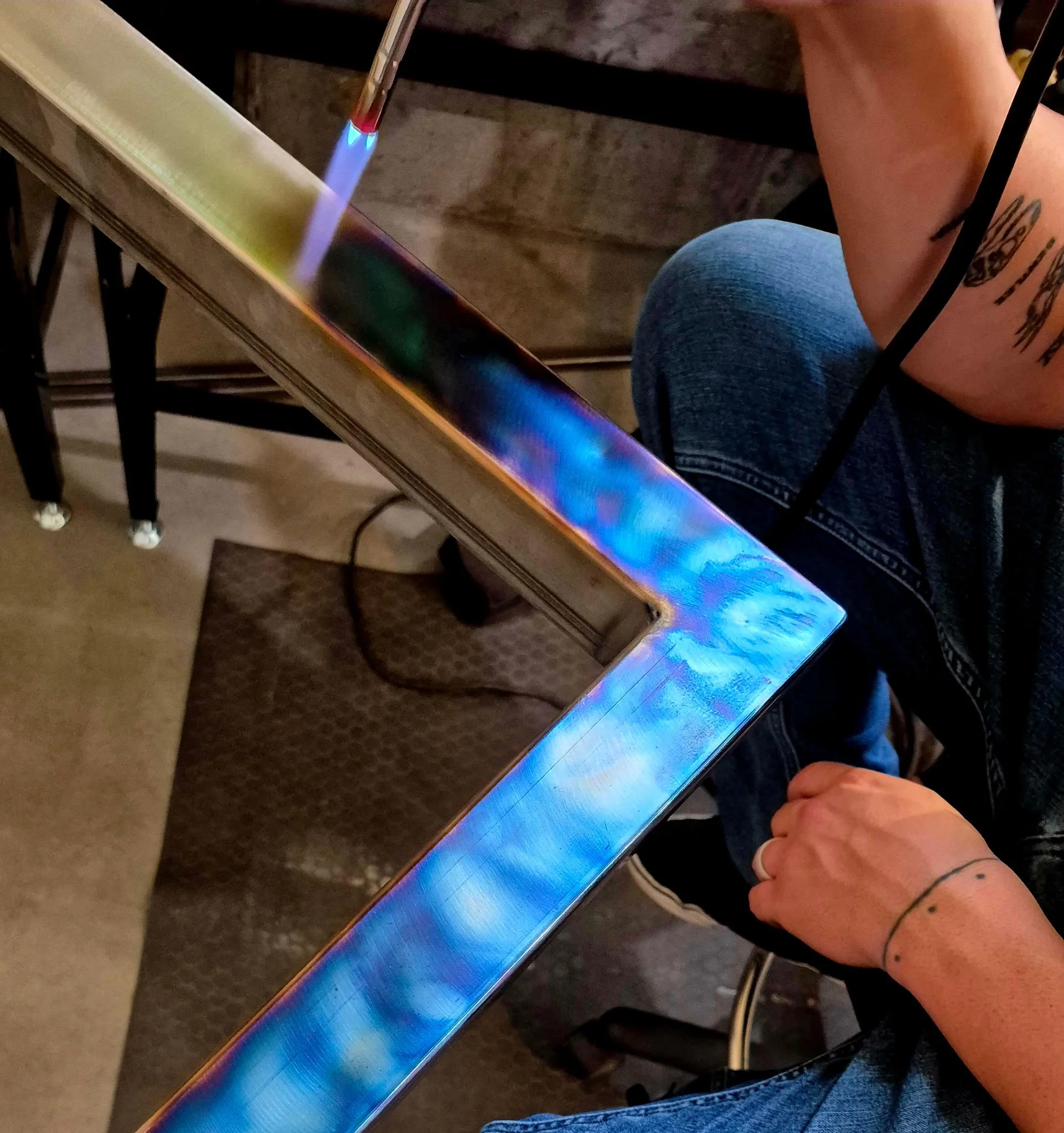 Heat Treating the Metal Dresser