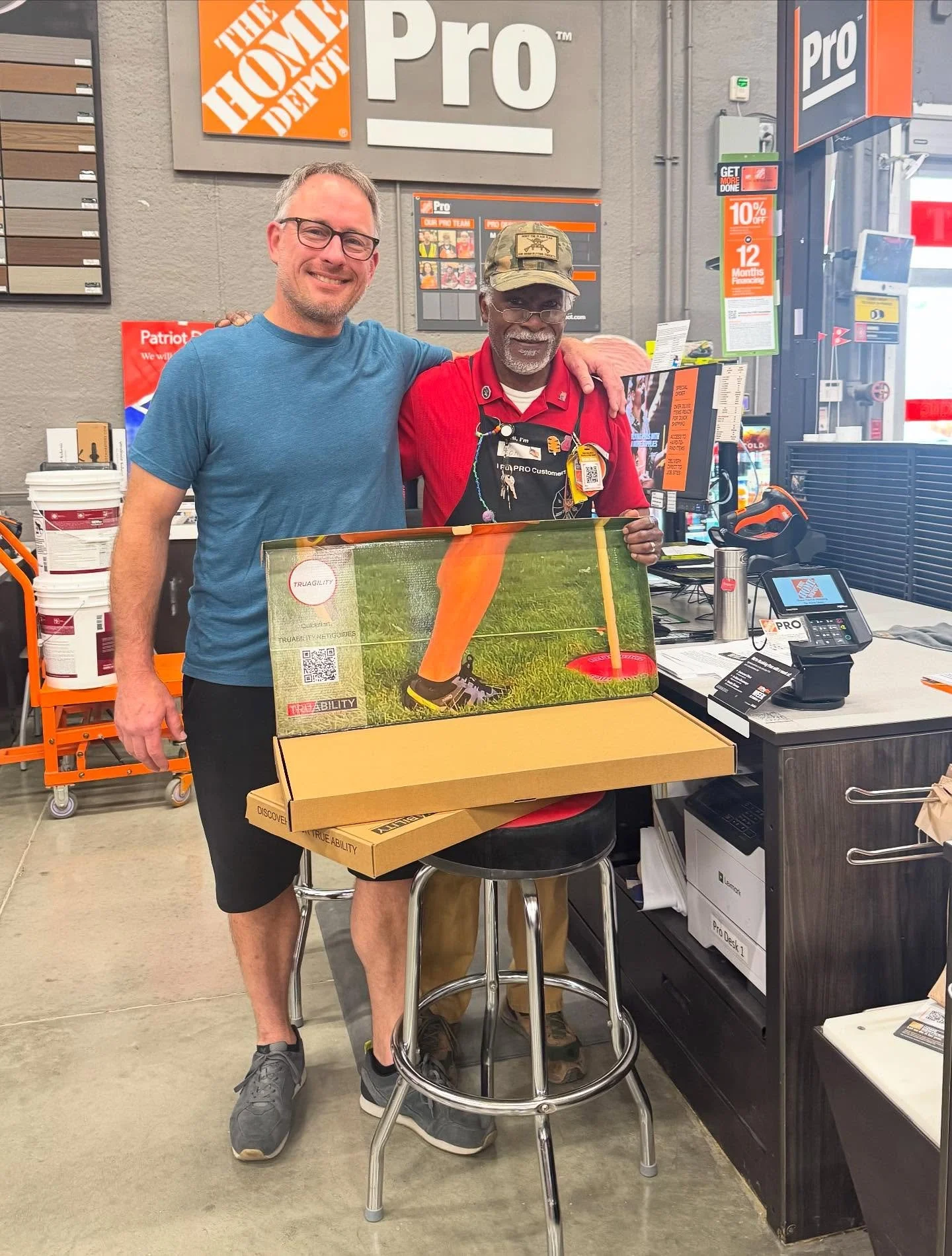 This guy&hellip;

Over the last 5 years, Ron has guided me through @homedepot in Glenview, IL. 
I&rsquo;m pretty sure he knows every sku, where it is, and how the product will get the job done. Ron&rsquo;s guidance was extremely valuable in the build