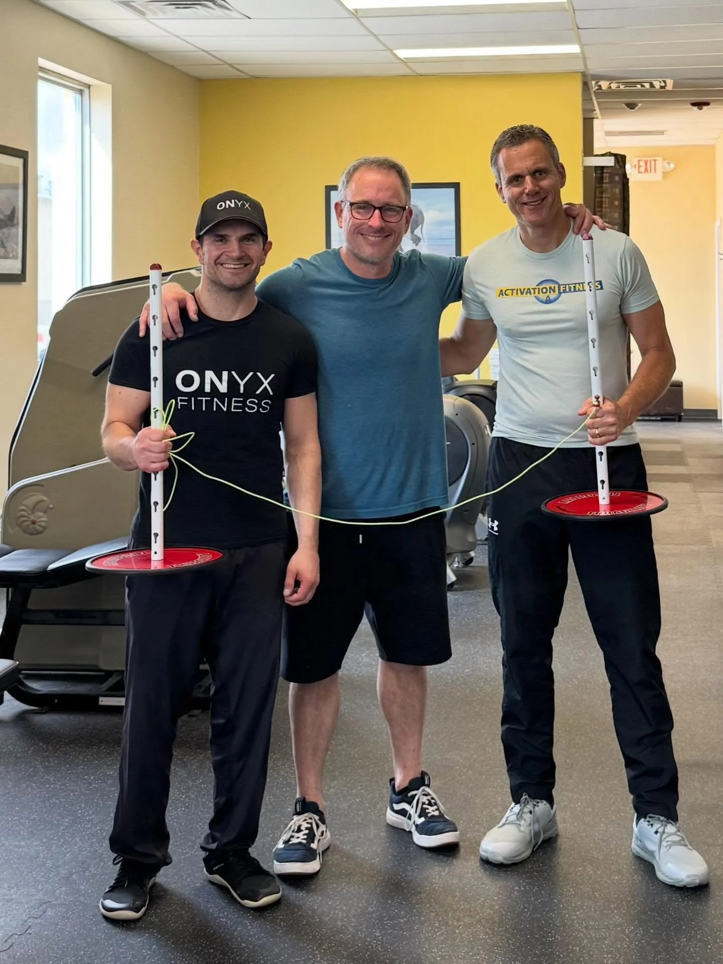 Thanks Steve and Rob! TruAgility&trade;️ now at Activation Fitness in Glenview 🤙🏼#truabilitymoves #agility #balance #strength