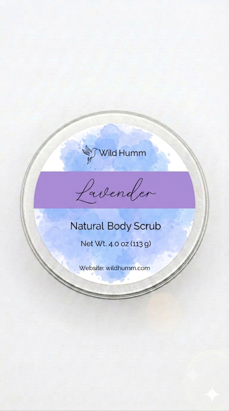 Lavender | Natural Body Scrub