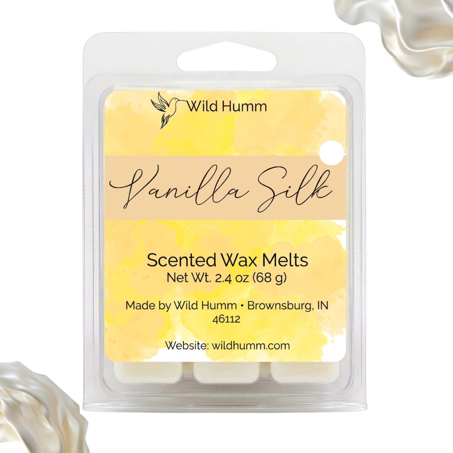 Clean Formula Wax Melts | Vanilla Silk