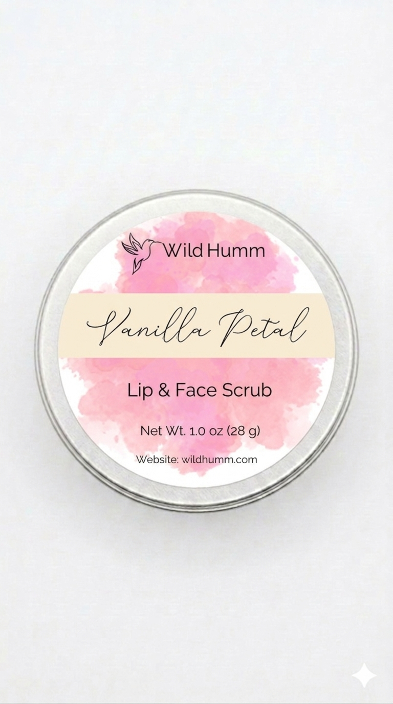 Vanilla Petal | Lip & Face Scrub