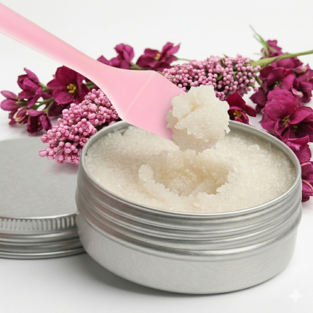 Lip and Face Polish Open w.flowers.png