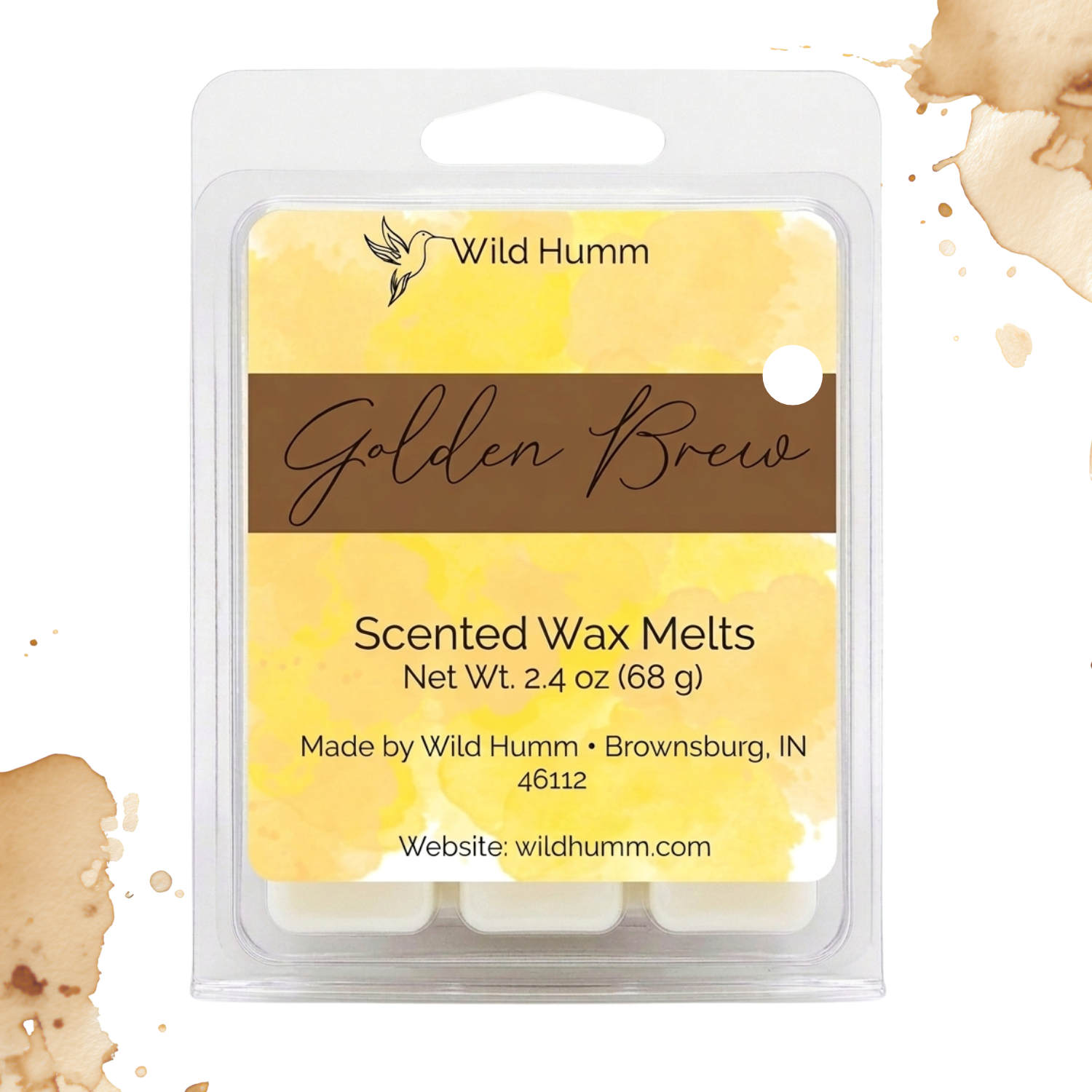 Clean Formula Wax Melts | Golden Brew