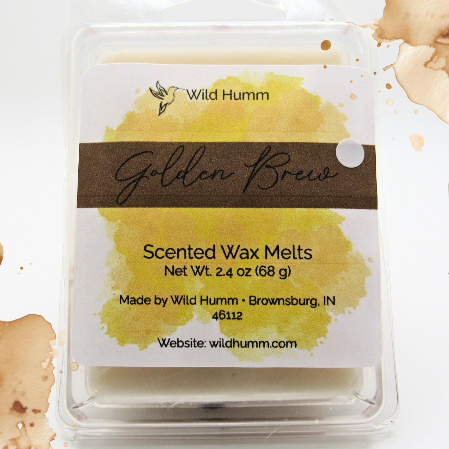Clean Formula Wax Melts - Golden Brew