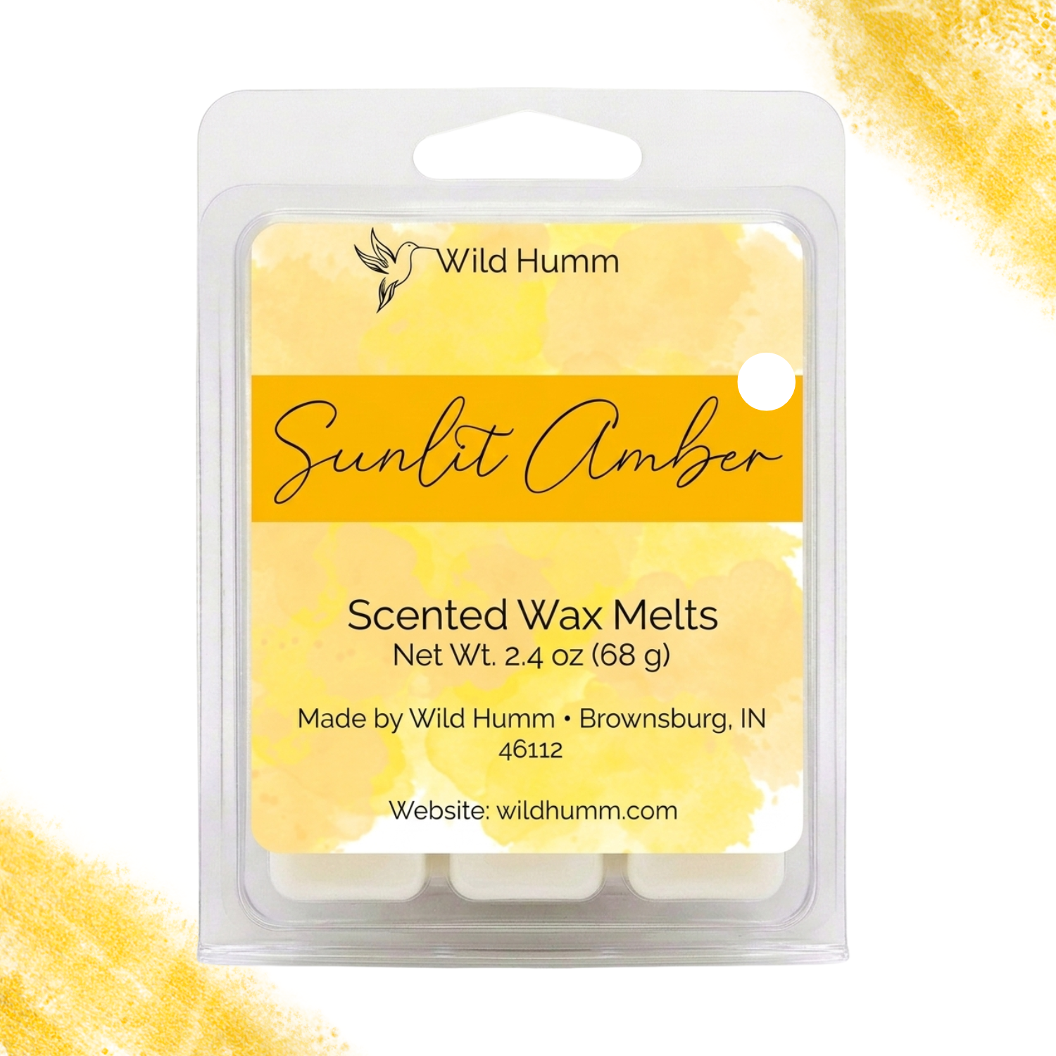 Clean Formula Wax Melts | Sunlit Amber