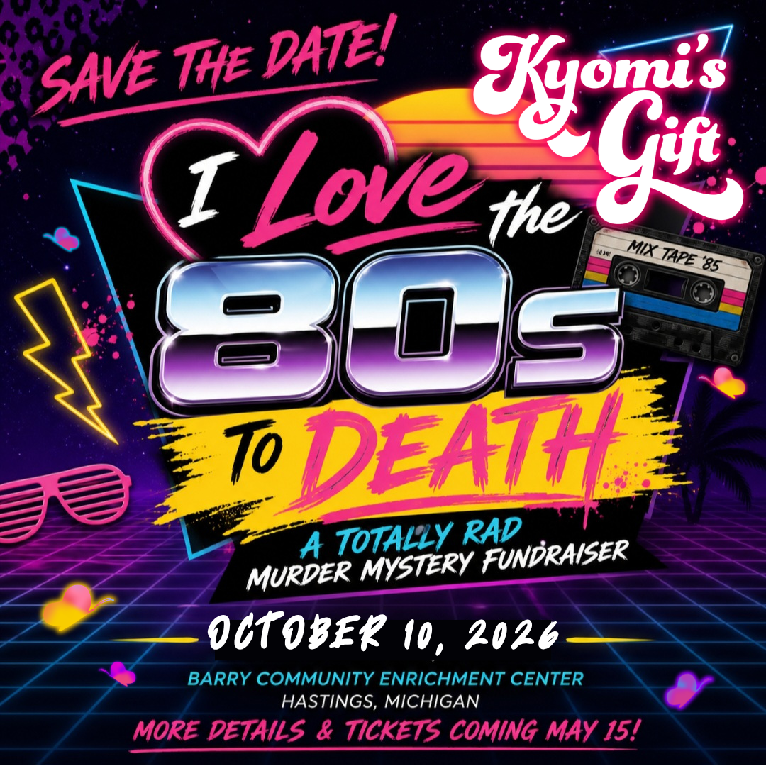 I Love the 80s to Death - Murder Mystery Fundraiser