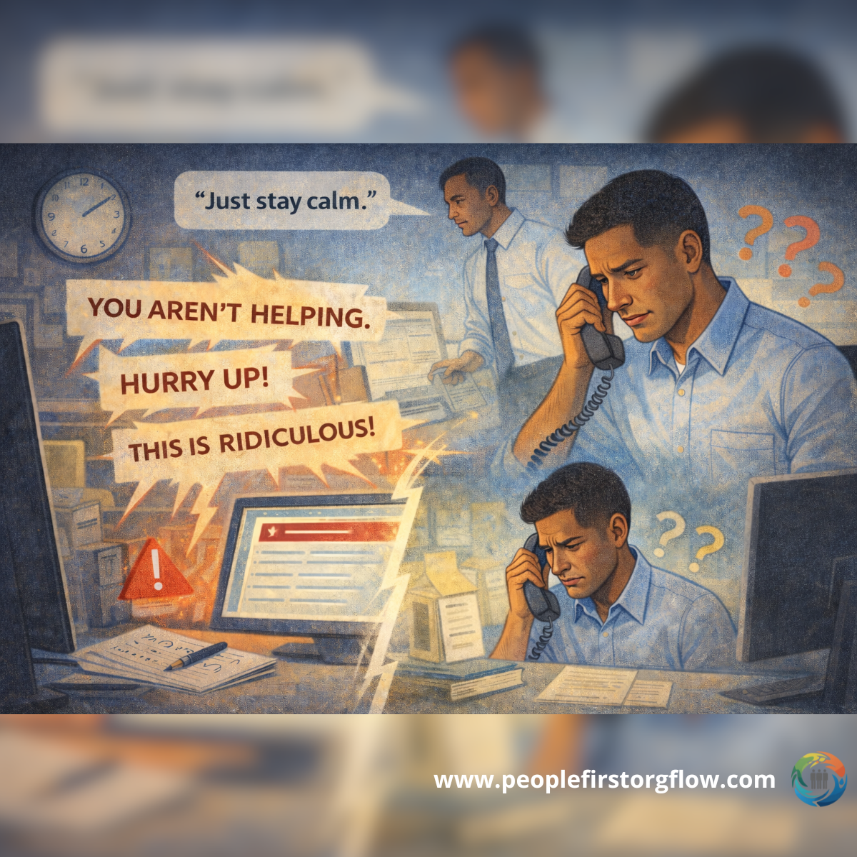 Why “Just Stay Calm” Breaks Down Under Pressure