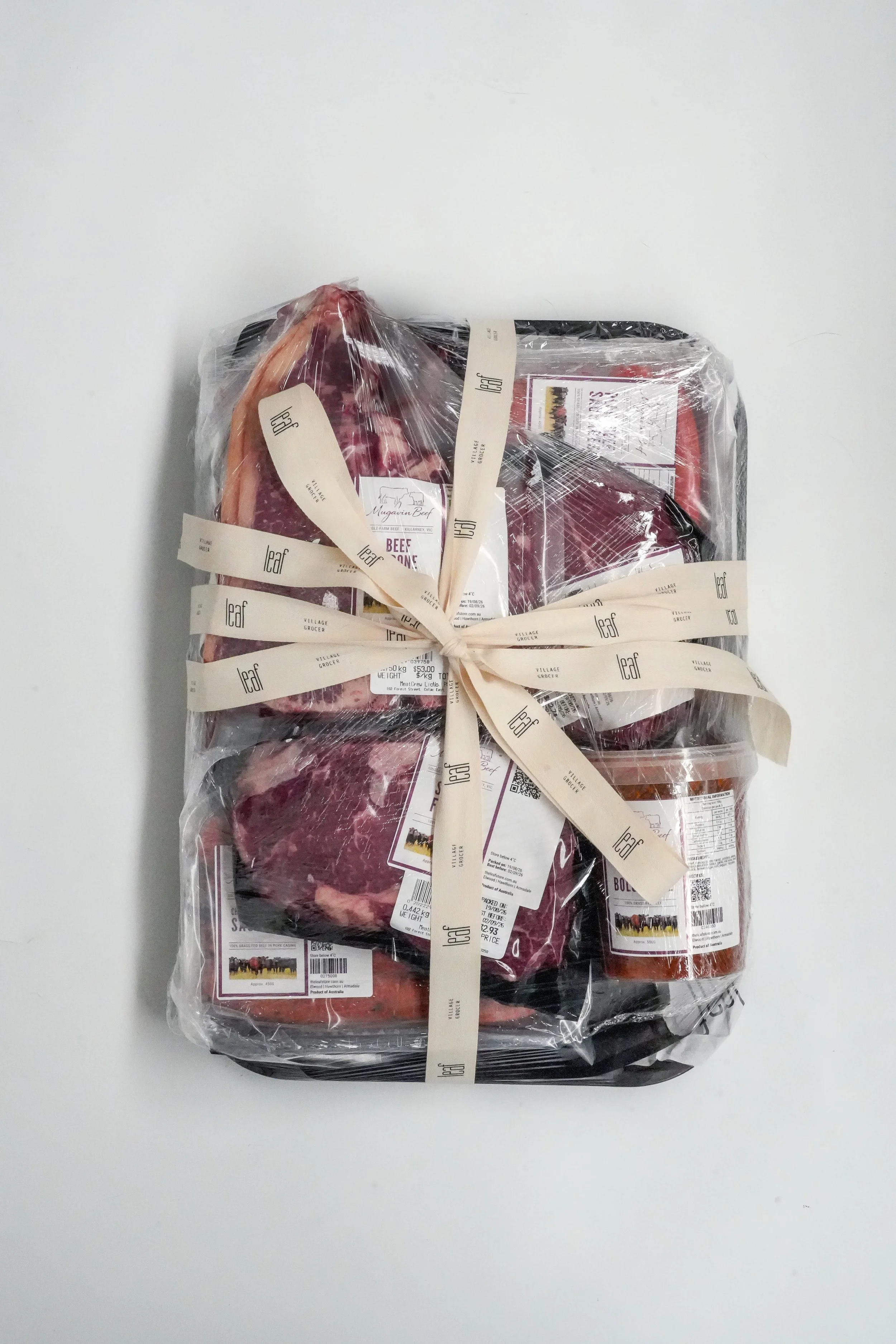 Mugavin Beef Meat Tray