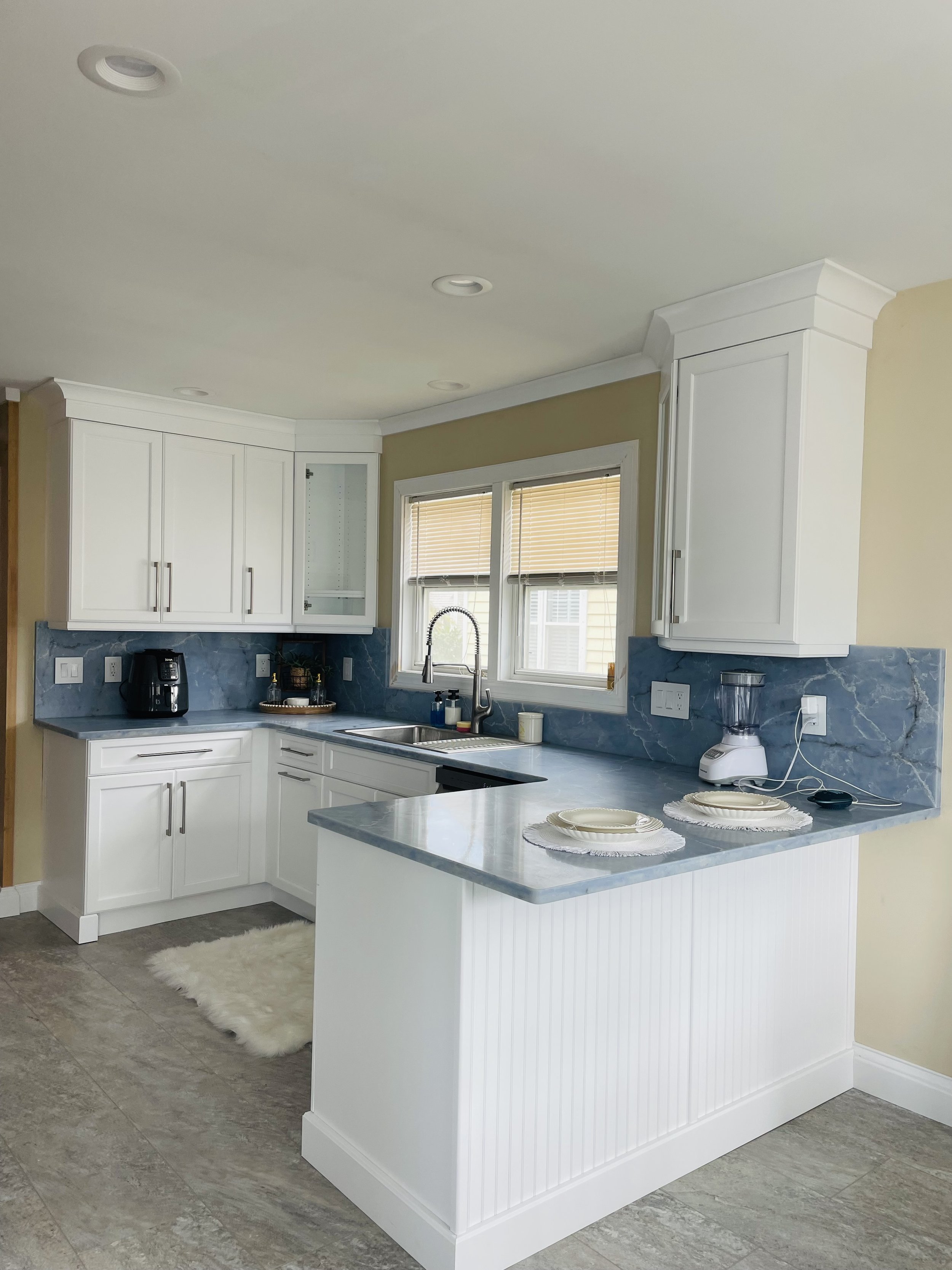Kitchen in long-term Wrightsville Beach rental