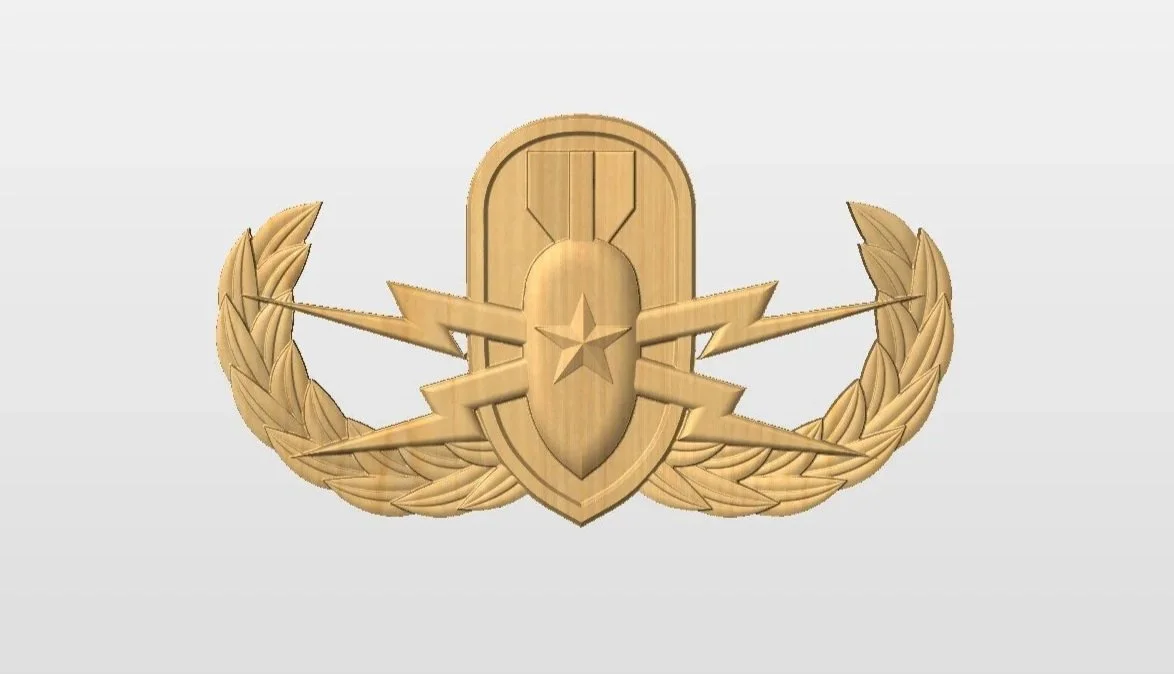 Senior EOD Badge