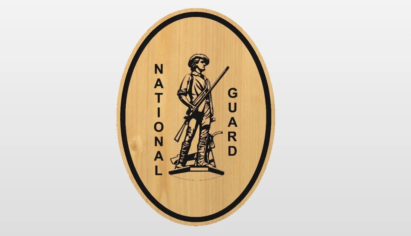 Army National Guard - MT Plate