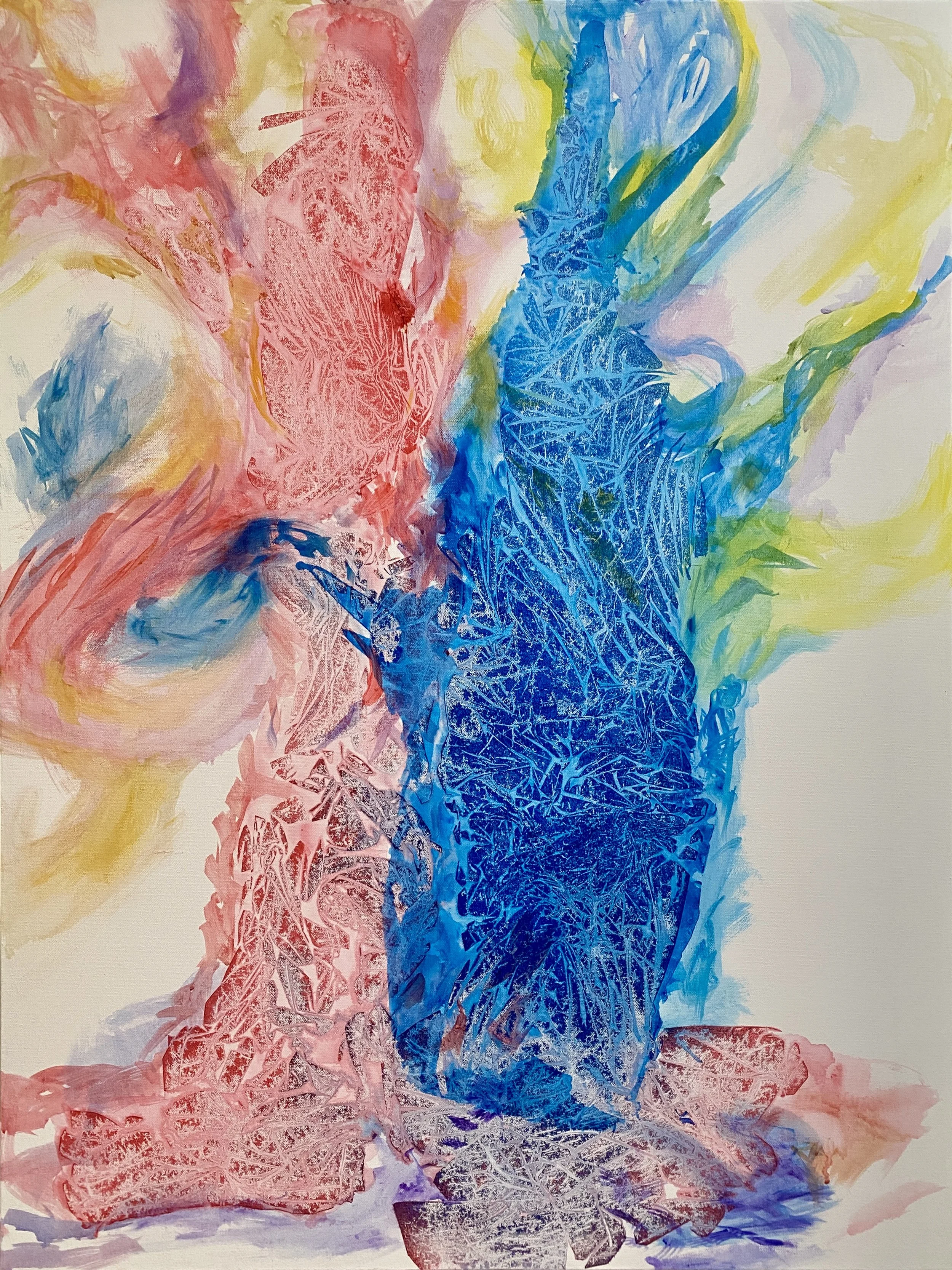 LIGHT FINDS LIGHT, 2026
acrylic on canvas
40" x 30"