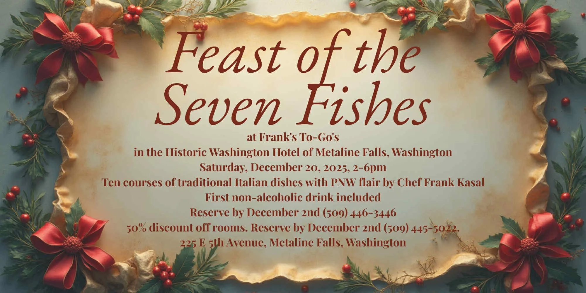 FEAST OF SEVEN FISHES