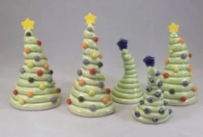 CHRISTMAS TREE COIL POTTERY CLASS
