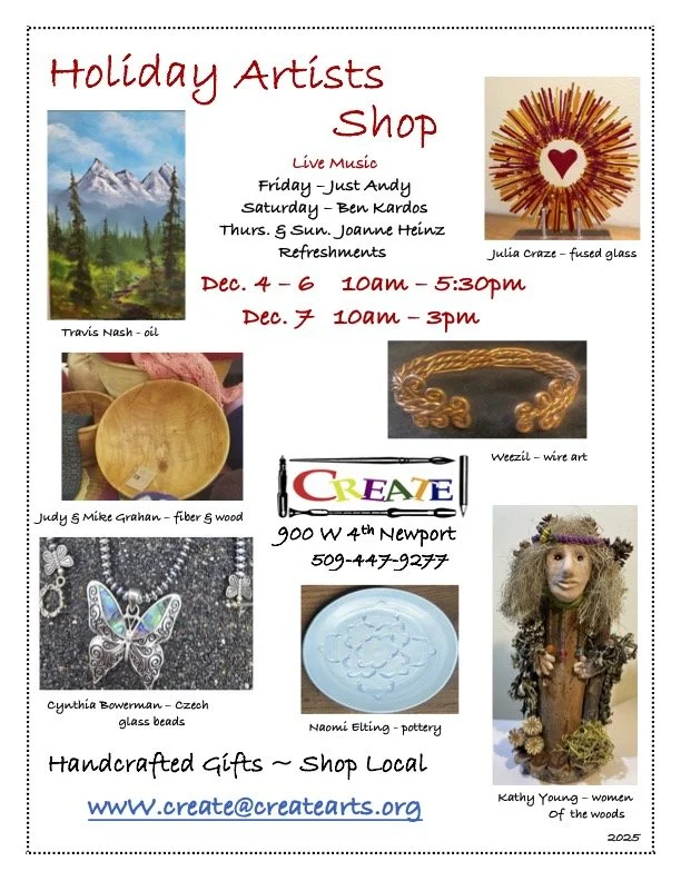 HOLIDAY ARTISTS SHOP