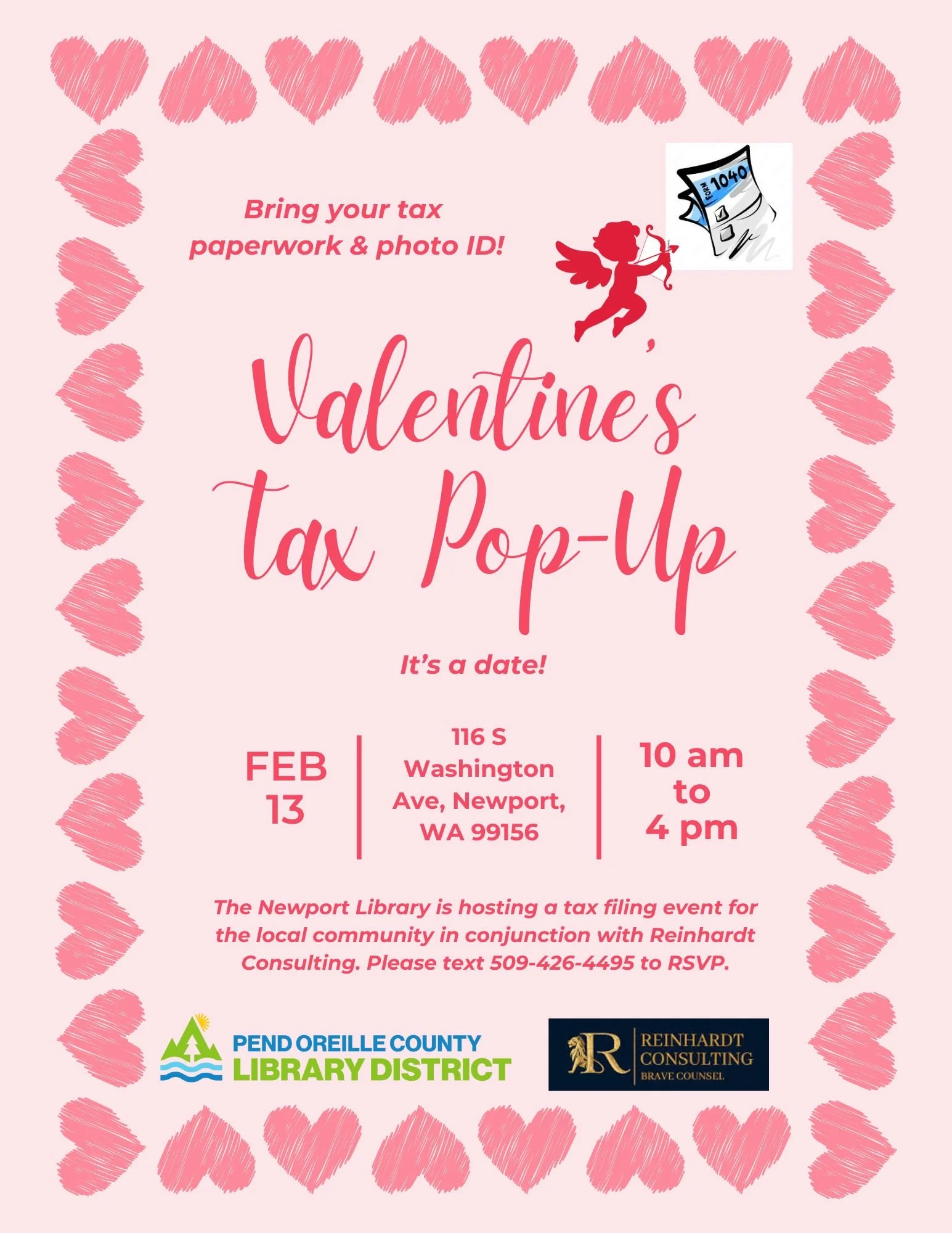 Valentine's Tax Pop-Up