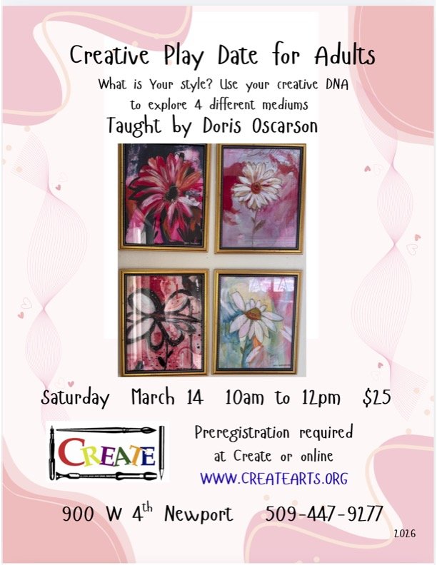 CREATIVE PLAY DATE FOR ADULTS