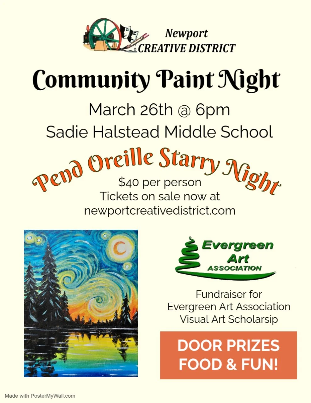 COMMUNITY PAINT NIGHT