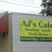 AJ'S CAFE
536 HIGH ST, PRIEST RIVER ID 
(208) 448-2609
HOURS: 7 DAYS A WEEK 6AM-2PM