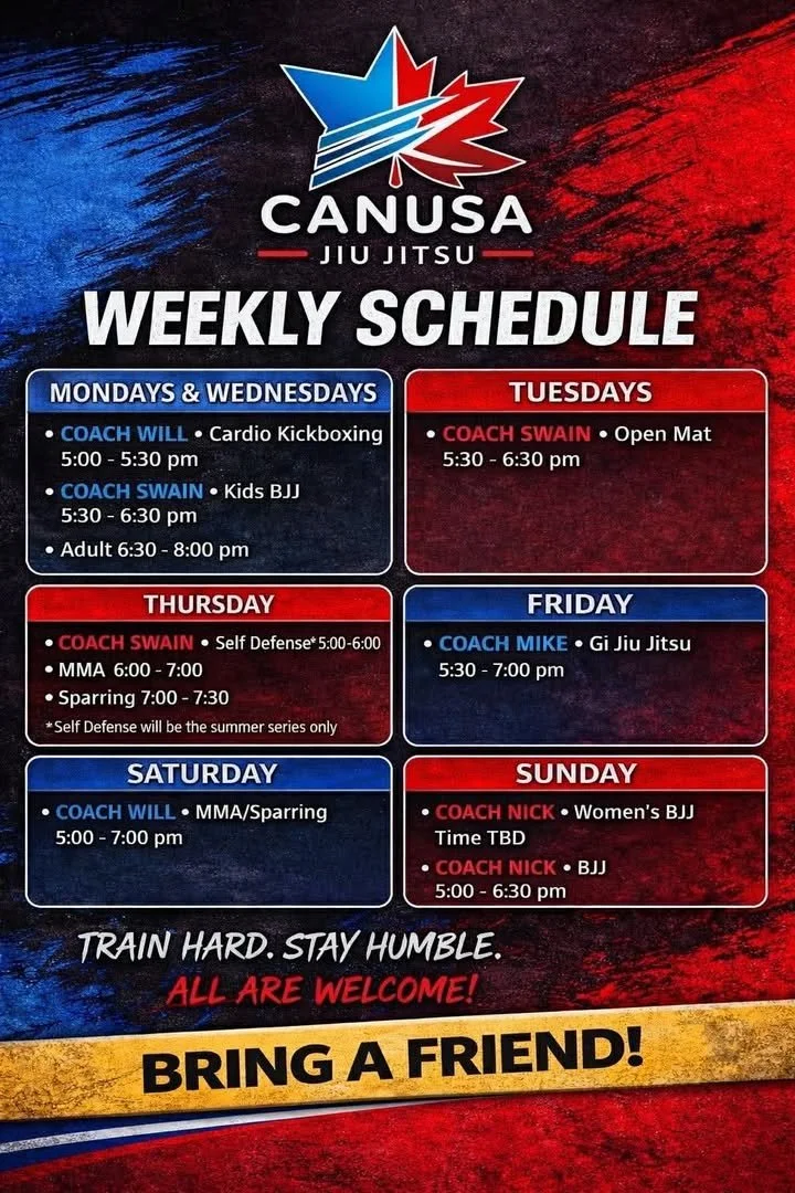 CANUSA JIU JITSU CLASSES 