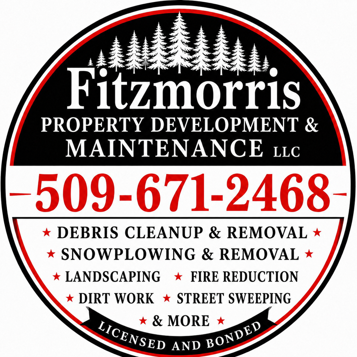 FITZMORRIS PROPERTY DEVELOPMENT & MAINTENANCE
509-671-2468