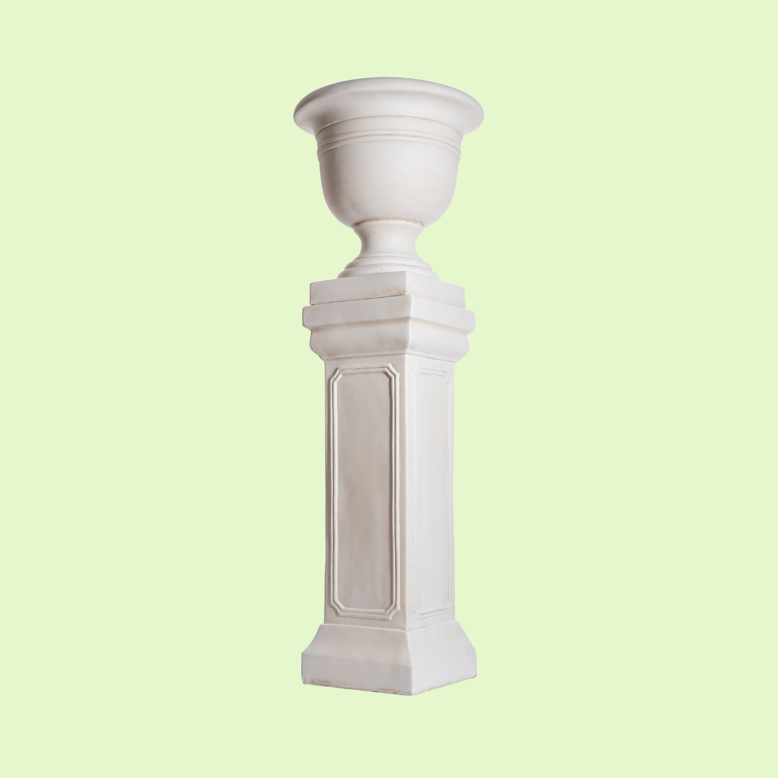 Smooth Plinth & Urn Set