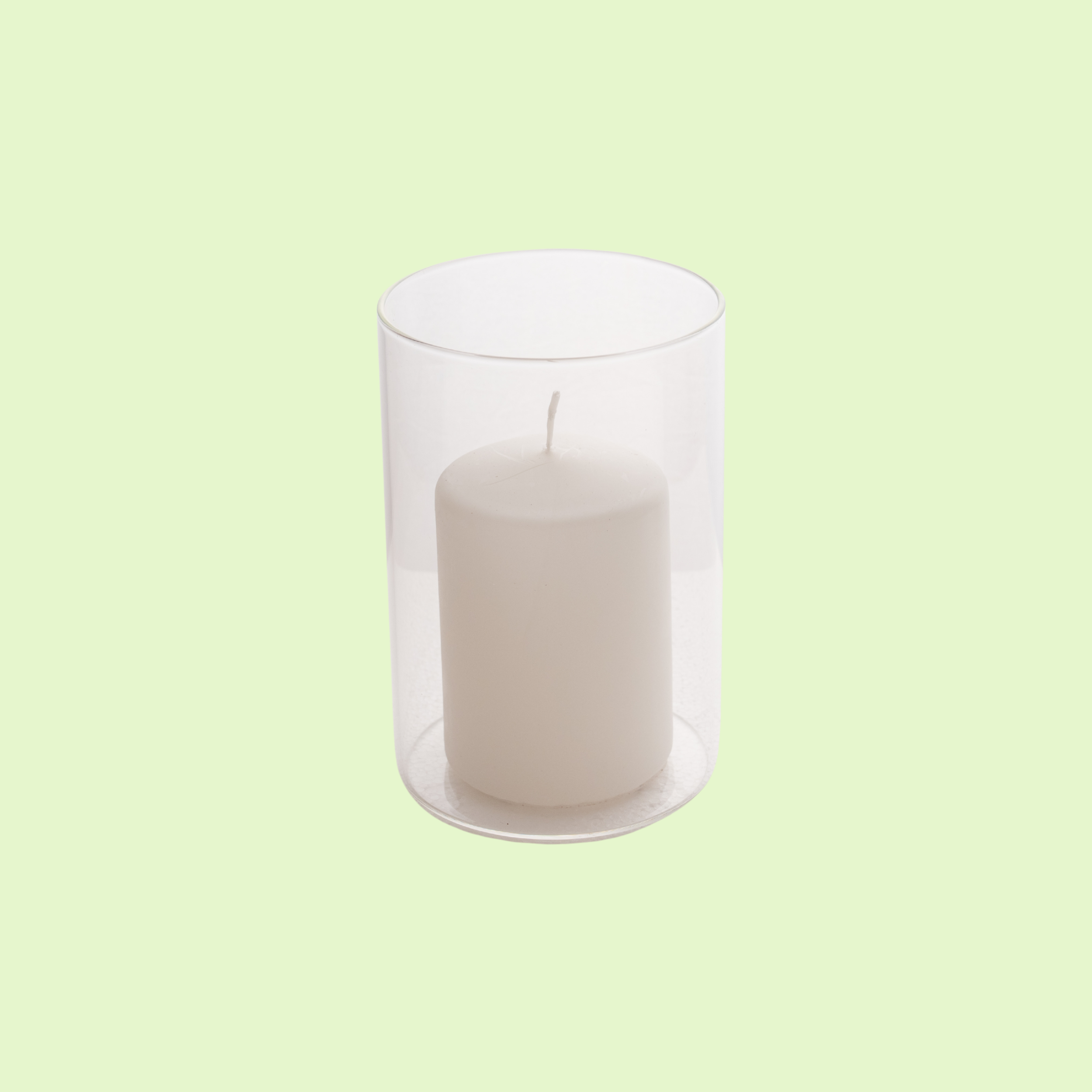 Glass  Cylinder Small