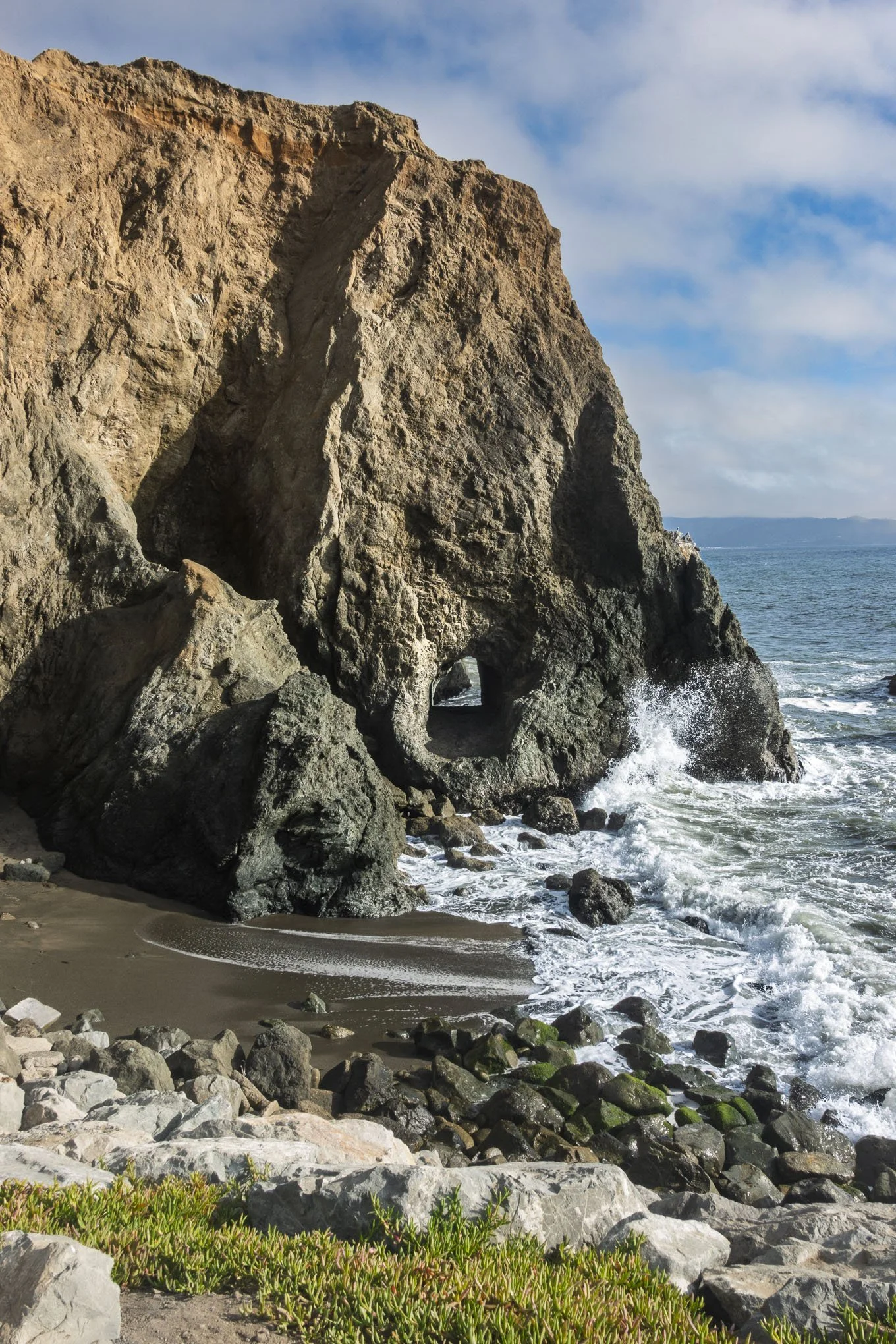 Tobin's Folly in Mussel Rock Park, Daly City, Calif. 