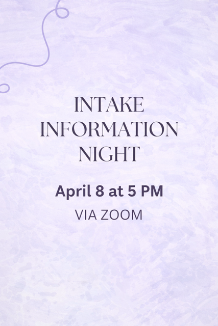 GROUP THERAPY INFORMATION SESSION