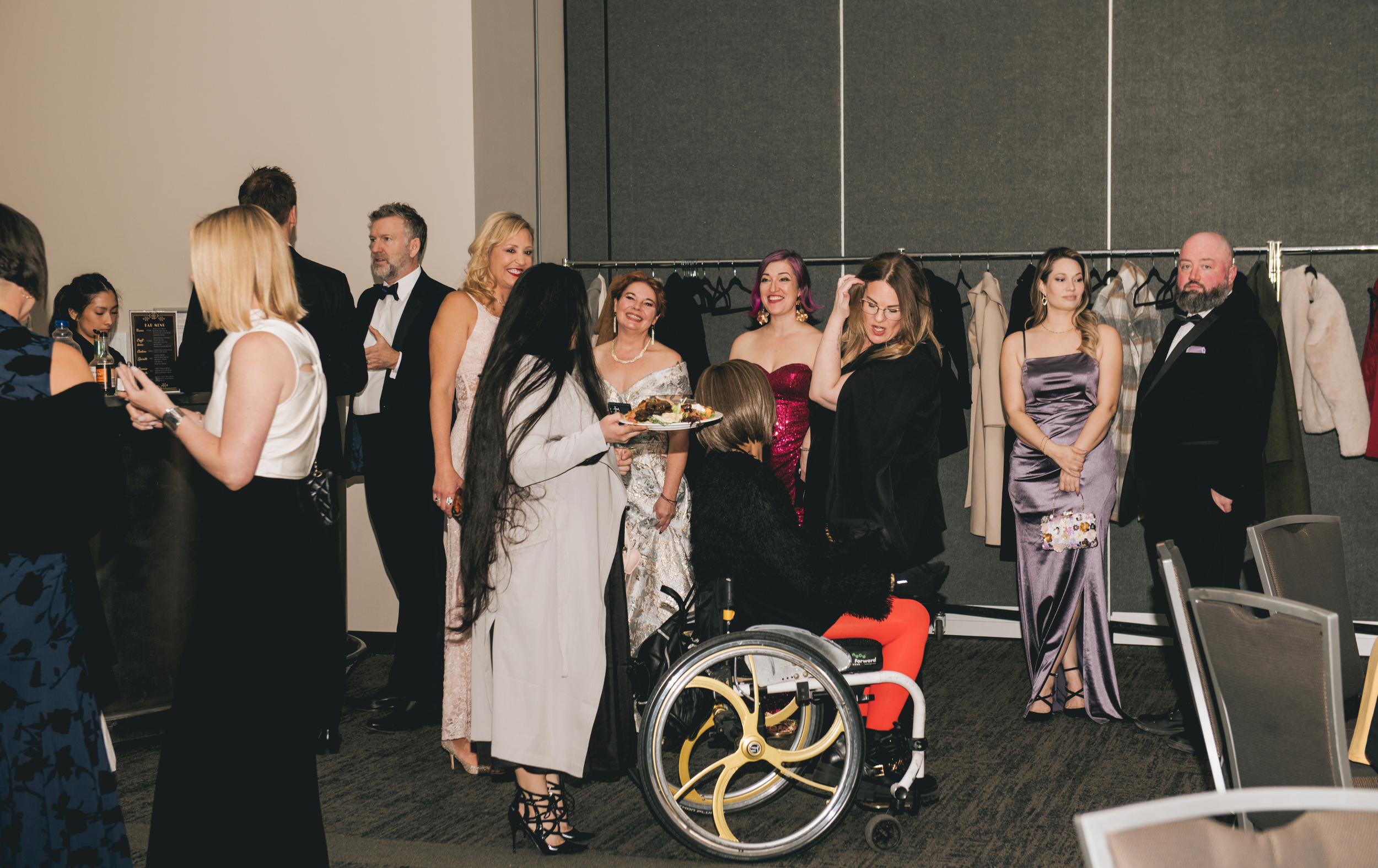 Guests mingling at the MS Nation An Evening for MS fundraising gala 2026