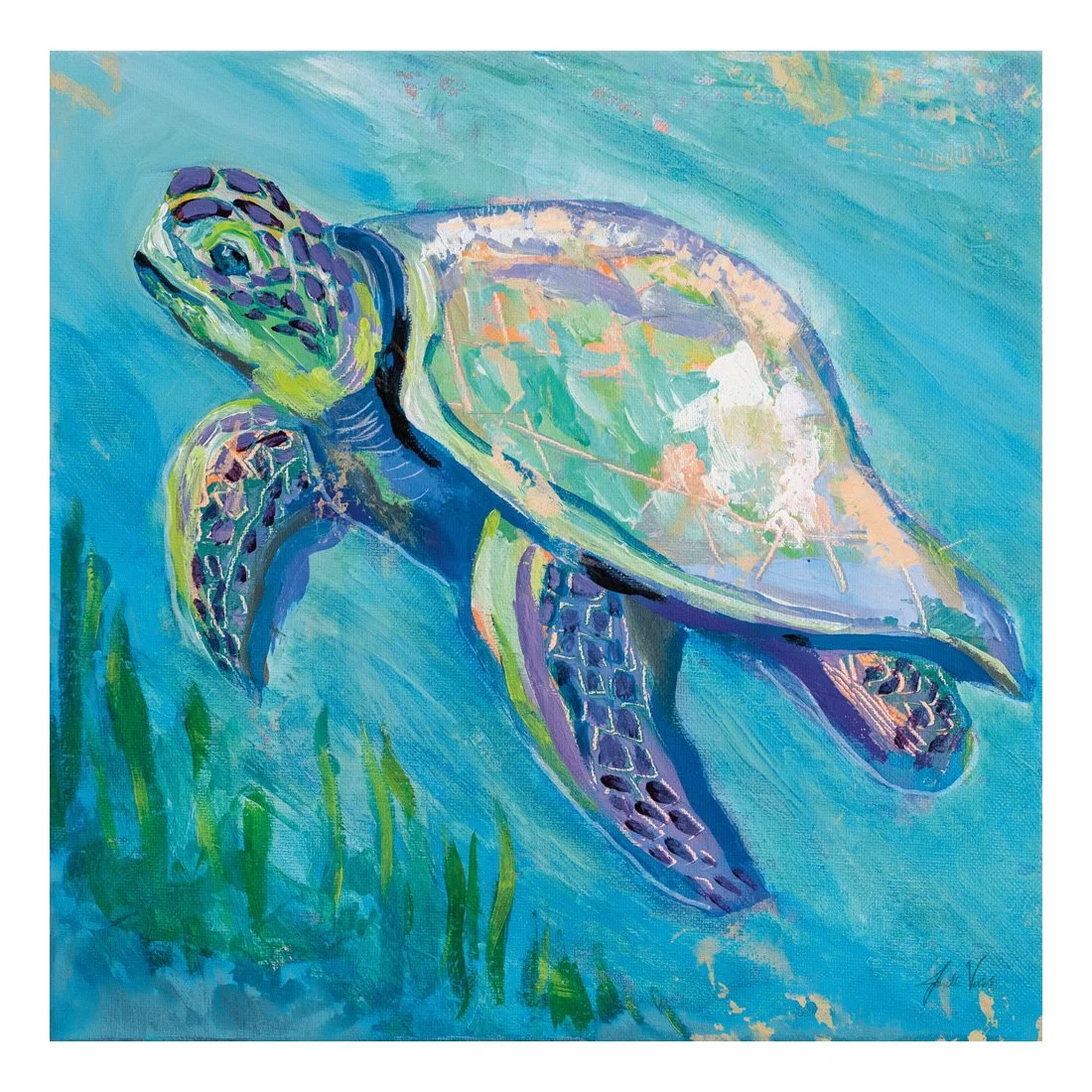 75514-18x18HR_Sea Turtle Swim Light Flipped_preview (2).jpg