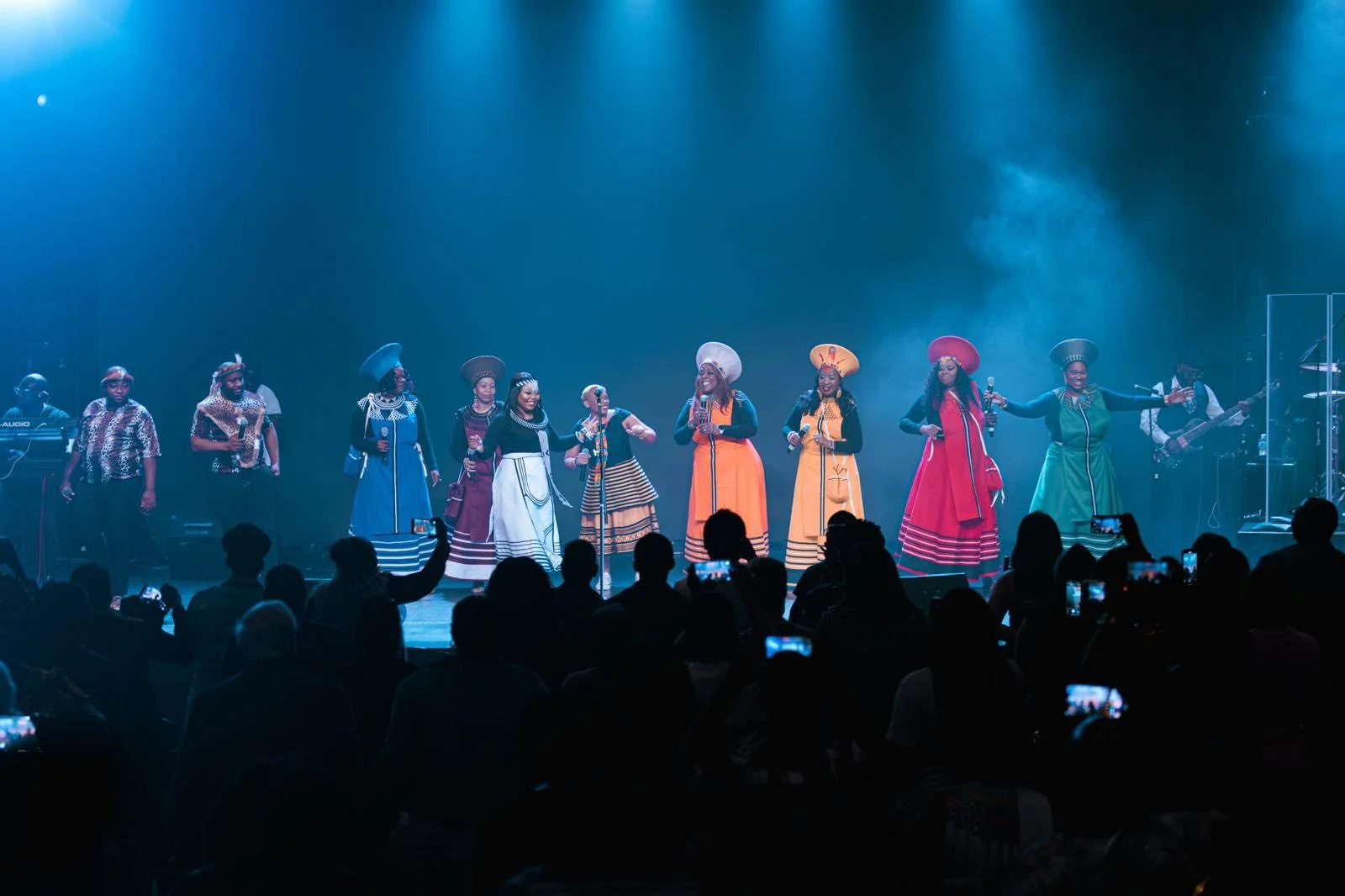 Renowned South African Gospel Artist, Mpumi MtsweniTshabalala in action