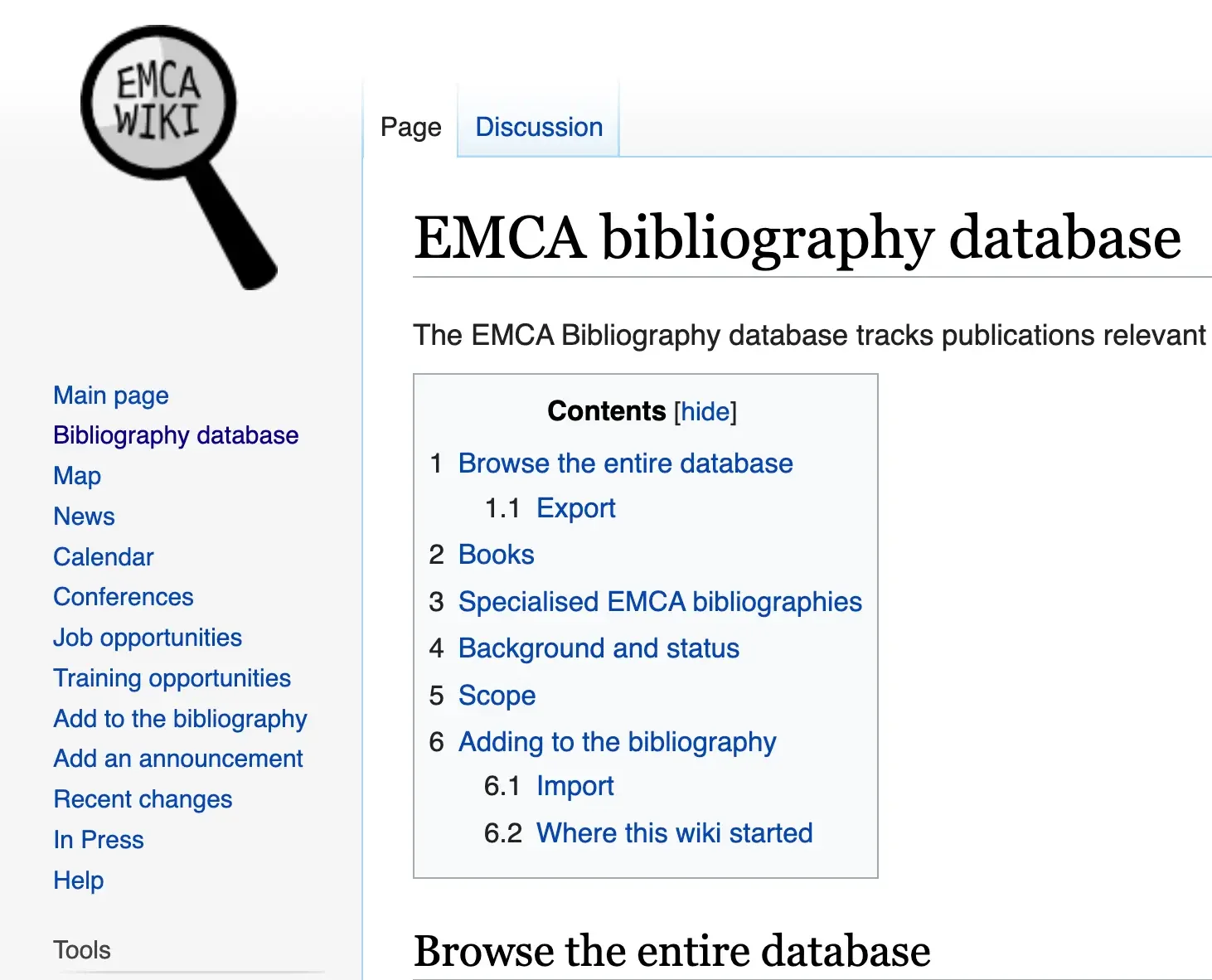 EMCA Bibliography
