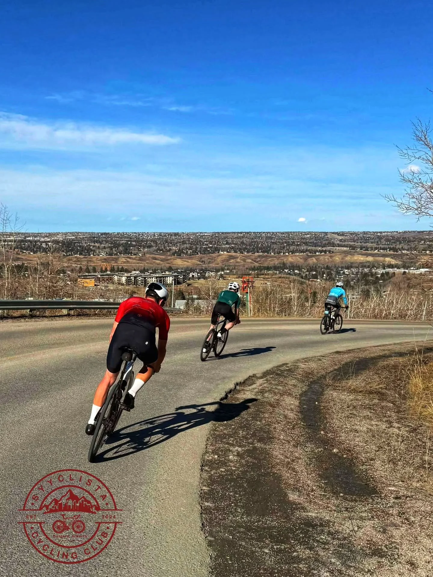 The SYYCLISTA boys are out. 🚴&zwj;♂️💨

​Absolute heater of a day for some hill repeats at COP. Putting in the work while the sun&rsquo;s out. 🏔️🔥

​#SYYCLISTA #HillRepeats #COPHill #CyclingLife