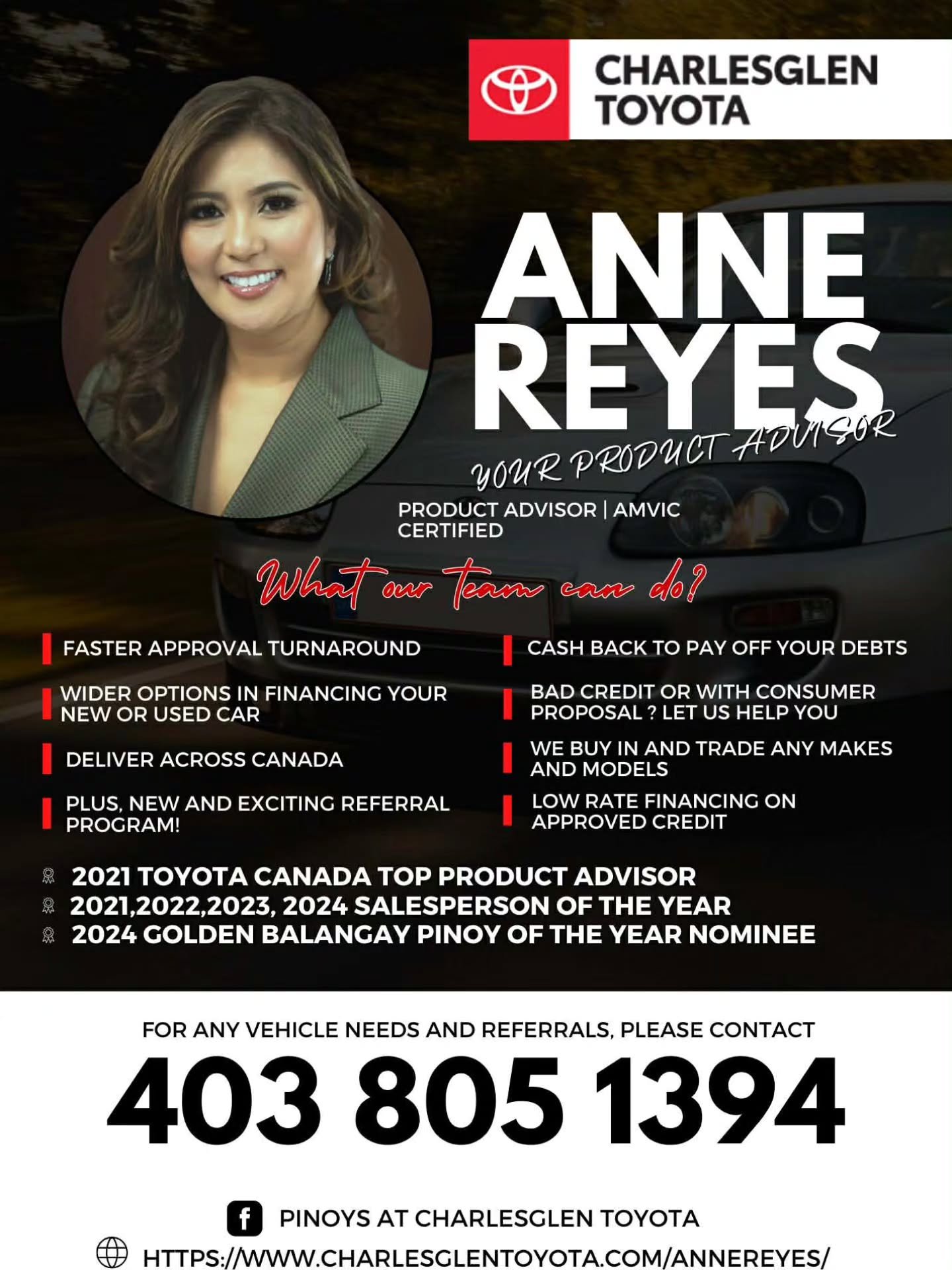 New Partner Alert! 📣✨

​We are beyond excited to announce that Anne Reyes @carquestwithanne is officially on board with SYYCLISTA Cycling Club!

​Ate Anne is a pillar of support for the Filipino community in Calgary, always championing activities th