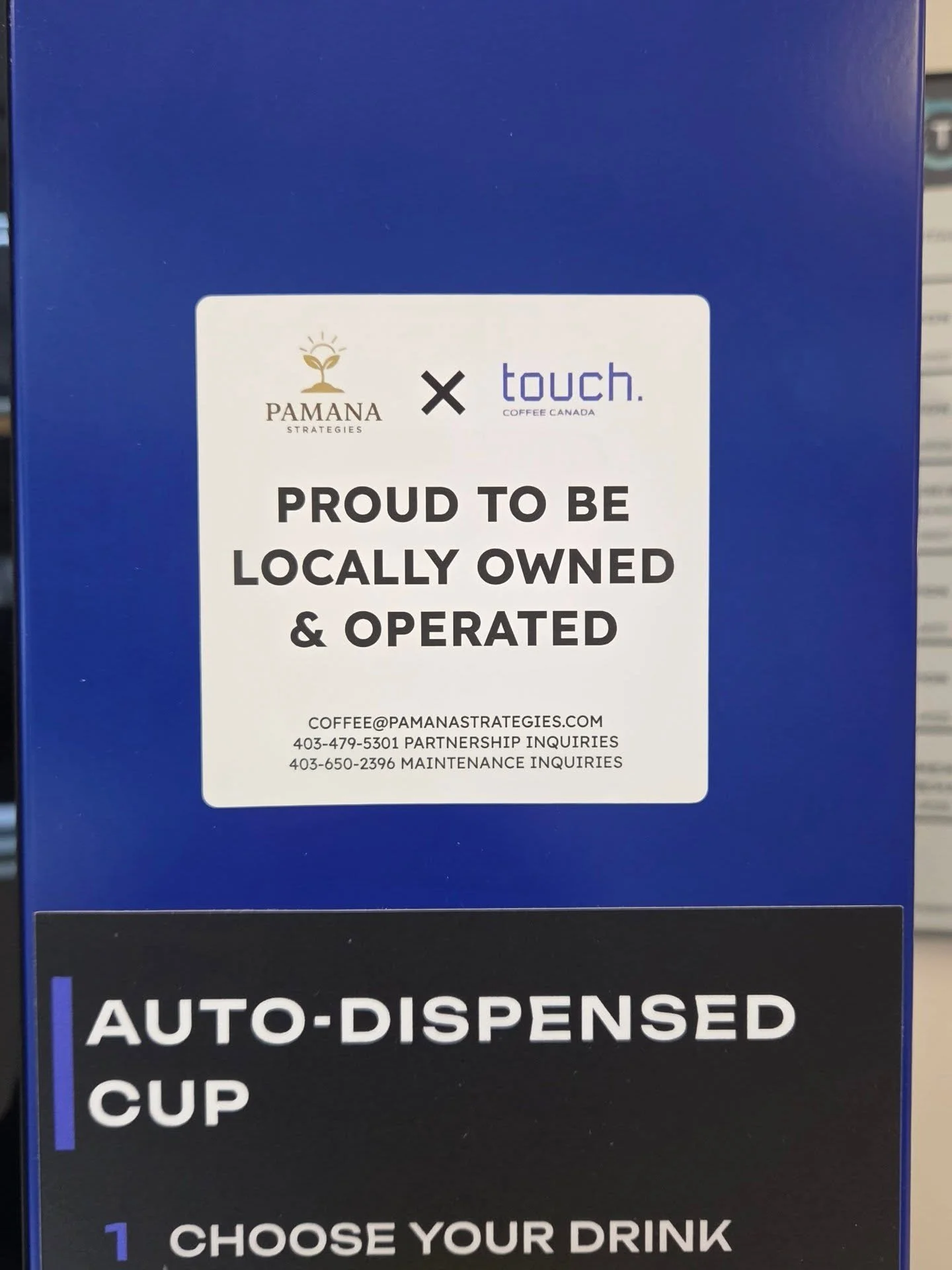 Fueling your day just got a whole lot easier! ☕️✨

​Officially caffeinated, thanks to our amazing sponsors Pamana Strategies @pamanastrategies x Touch Coffee Calgary @touchcoffeecalgary . Whether you&rsquo;re rushing to a meeting or just need that mi