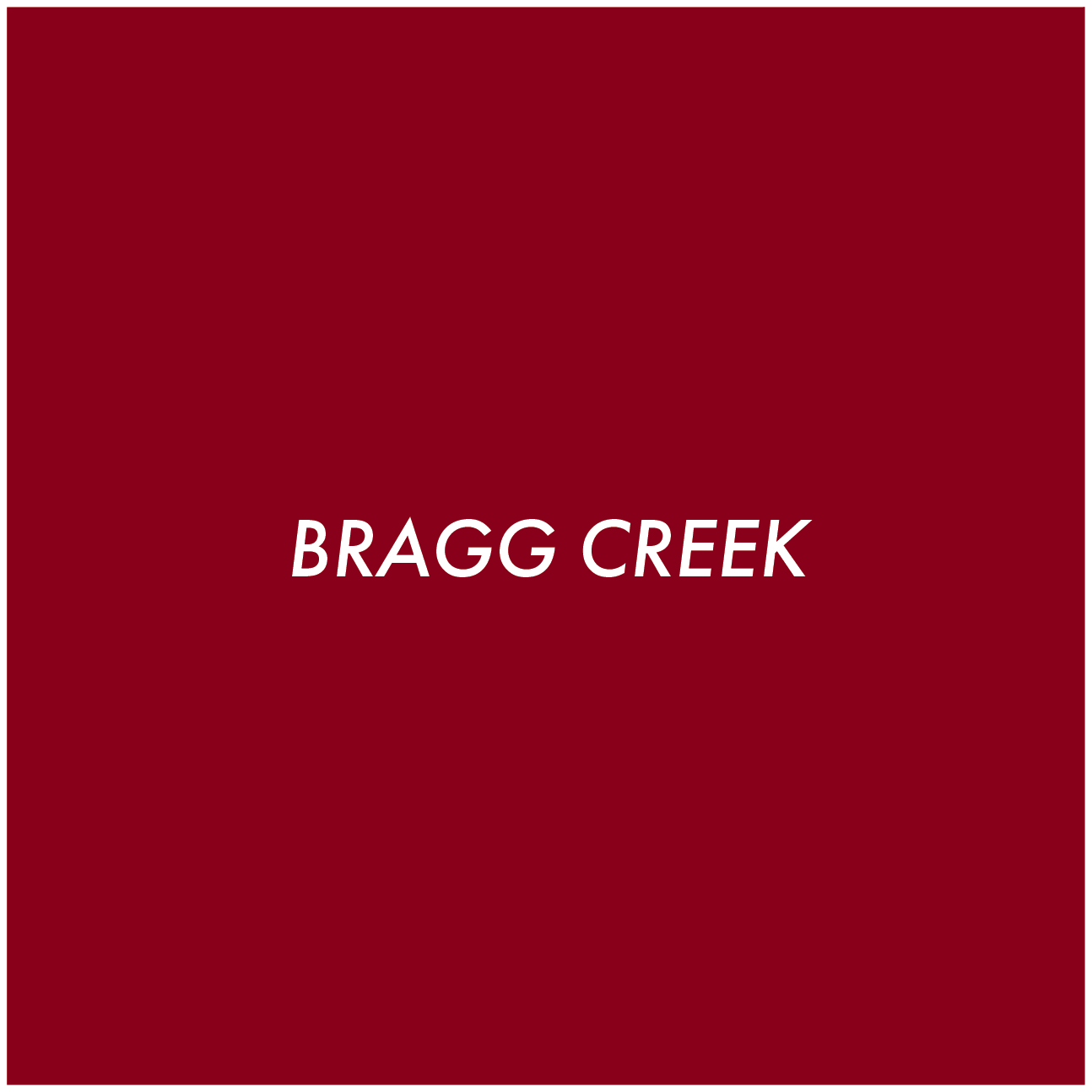 BRAGG CREEK