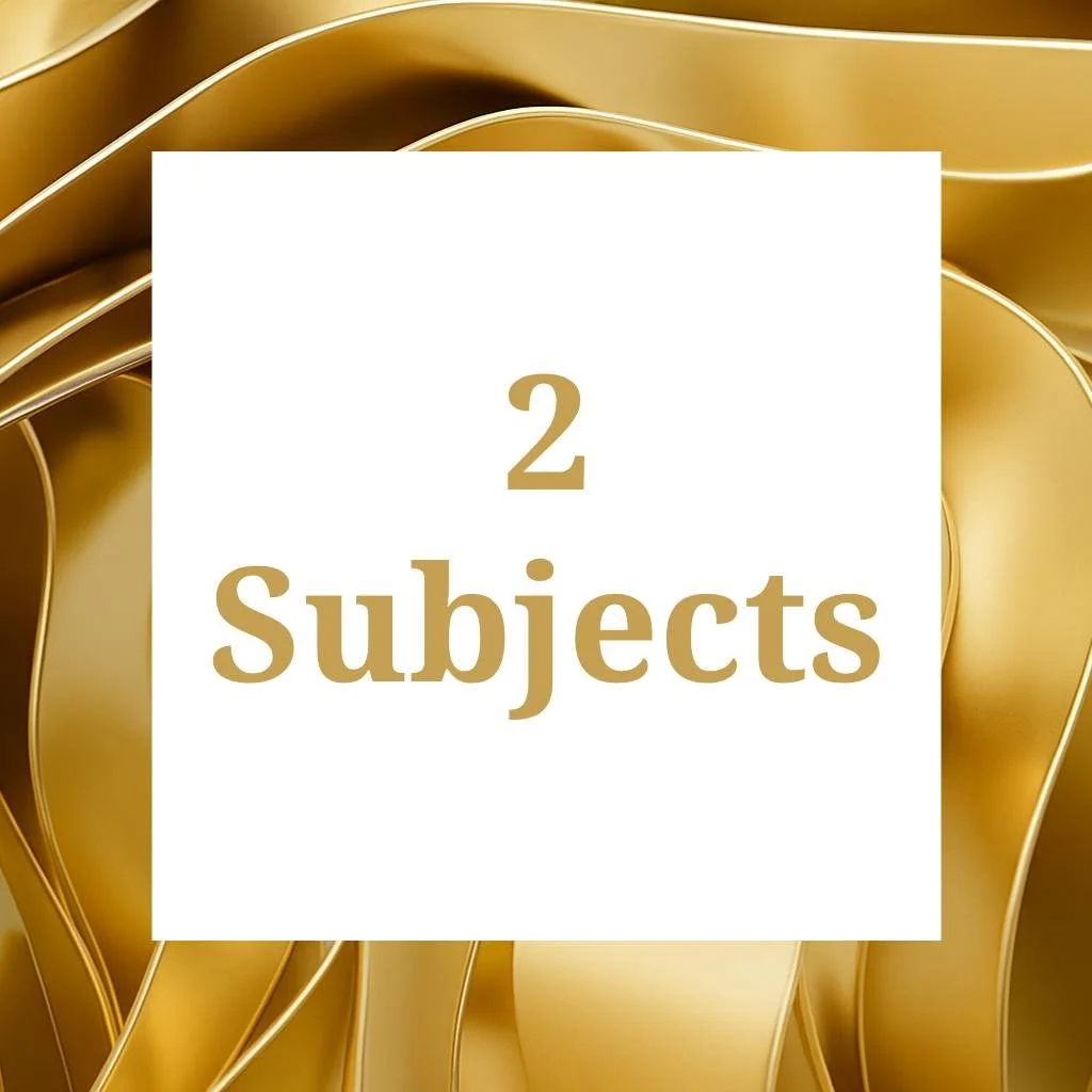Gold - 2 Subjects / 1 Month