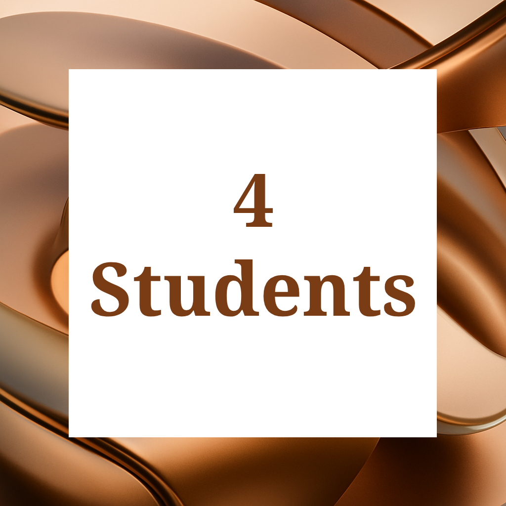 Bronze - 4 Students / 1 Month