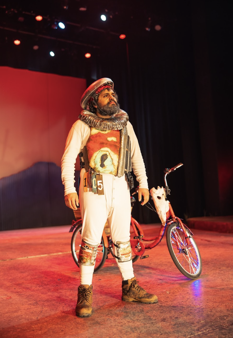 Quixote on stage full look.