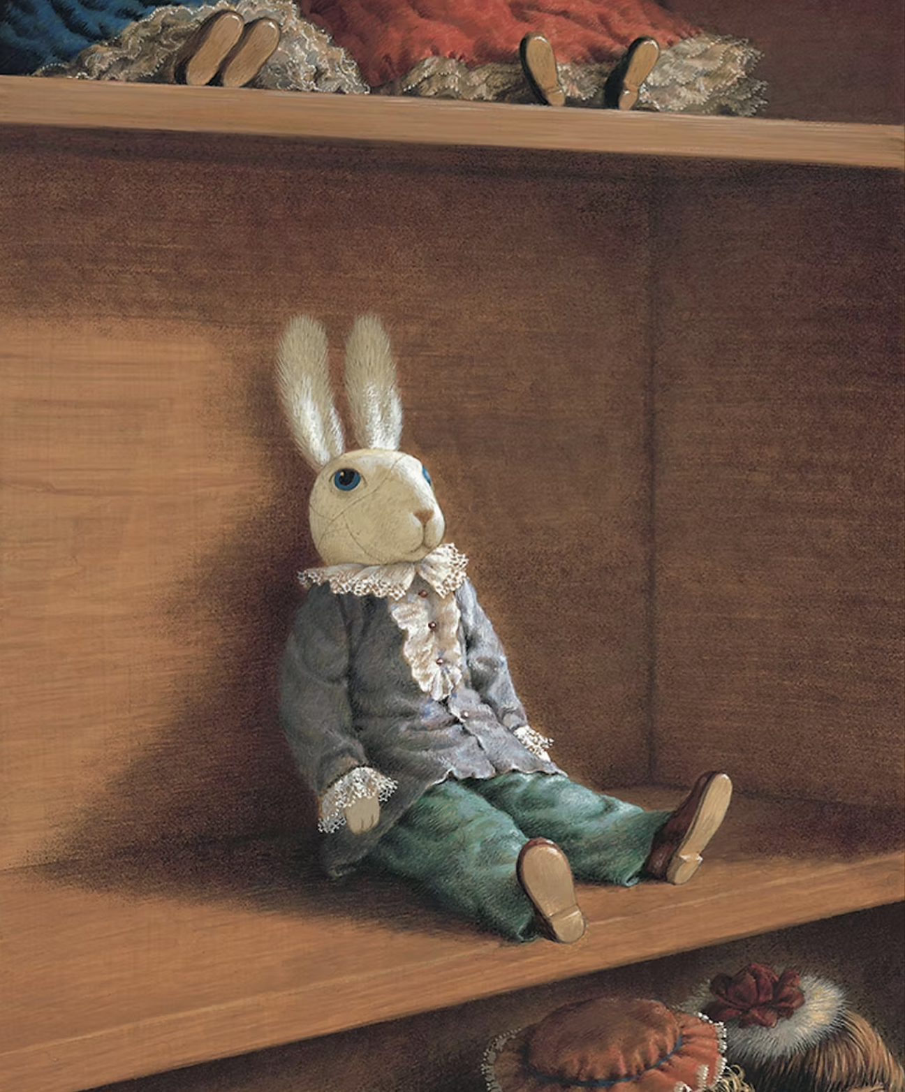 Bagram Ibatoulline illustration for "The Miraculous Journey of Edward Tulane", Candlewick Press