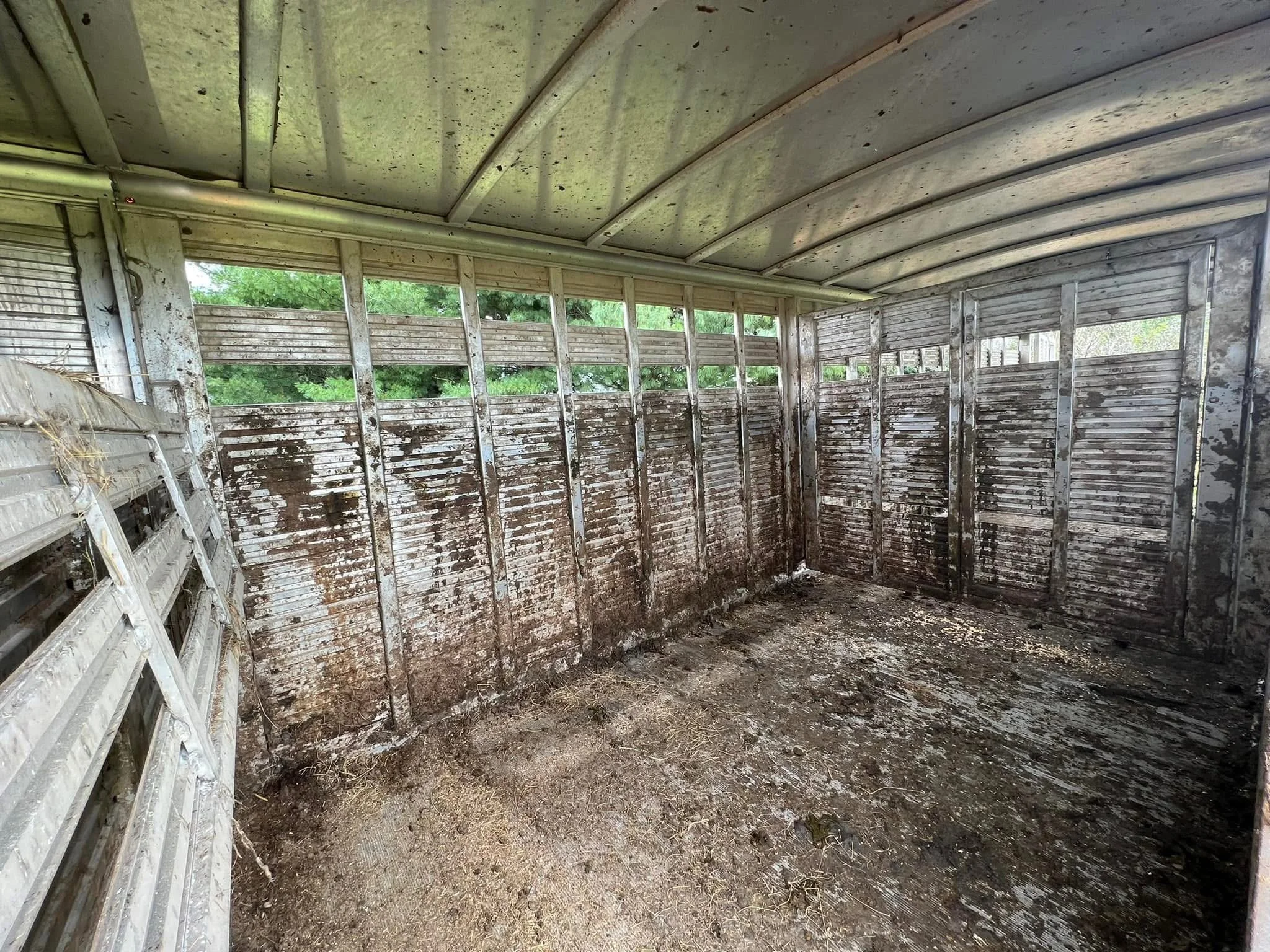 Cattle Trailer Before 