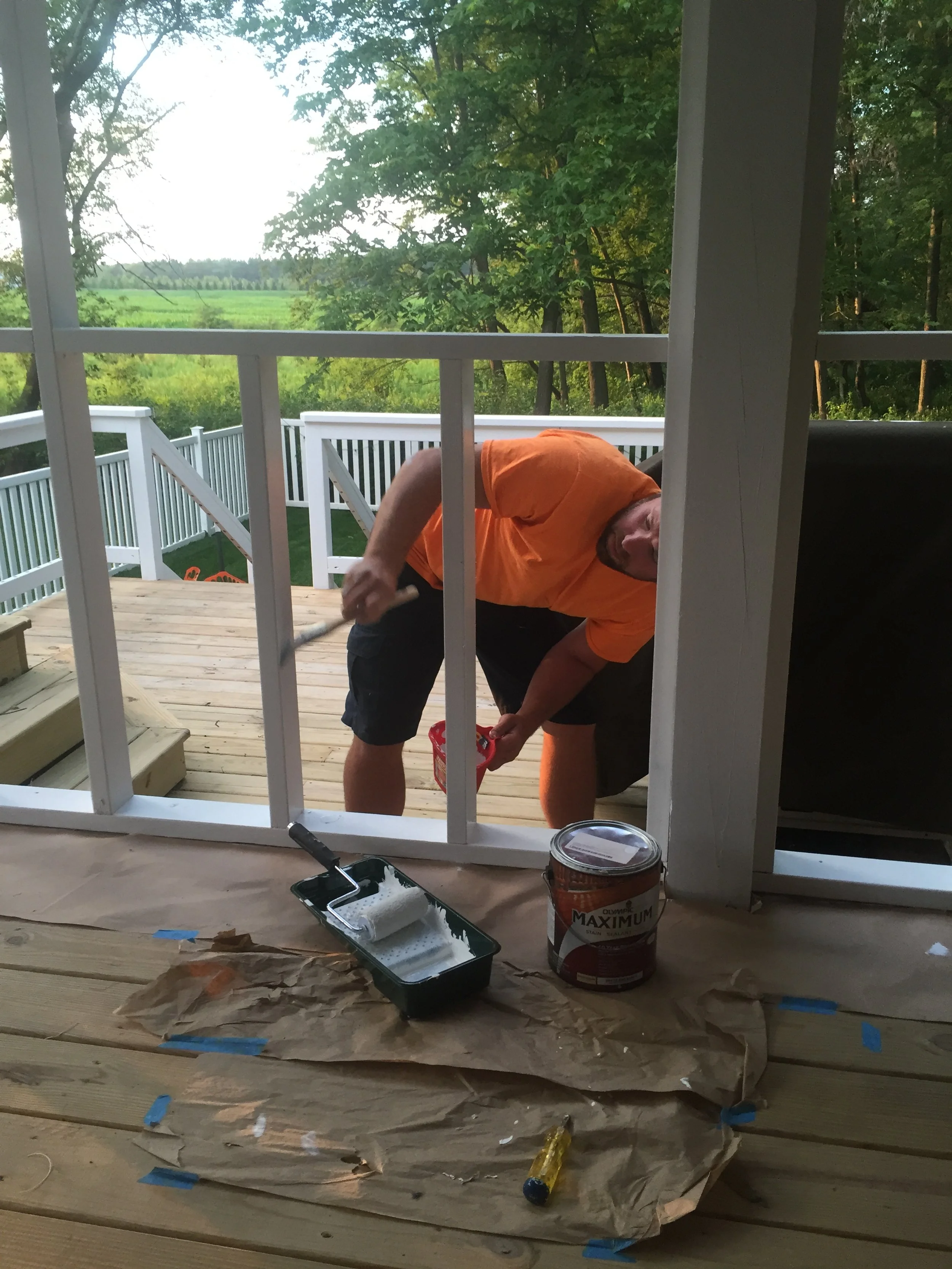 Deck Staining